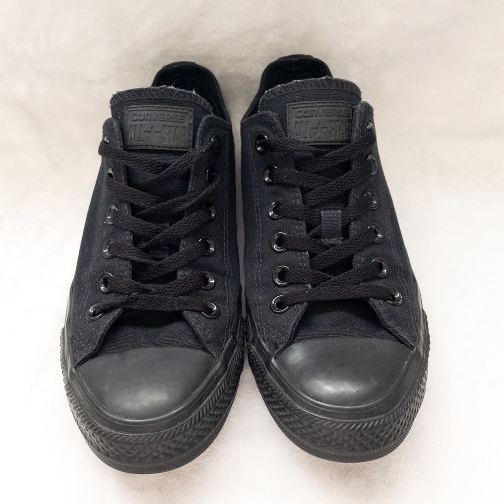 Black on Black converse